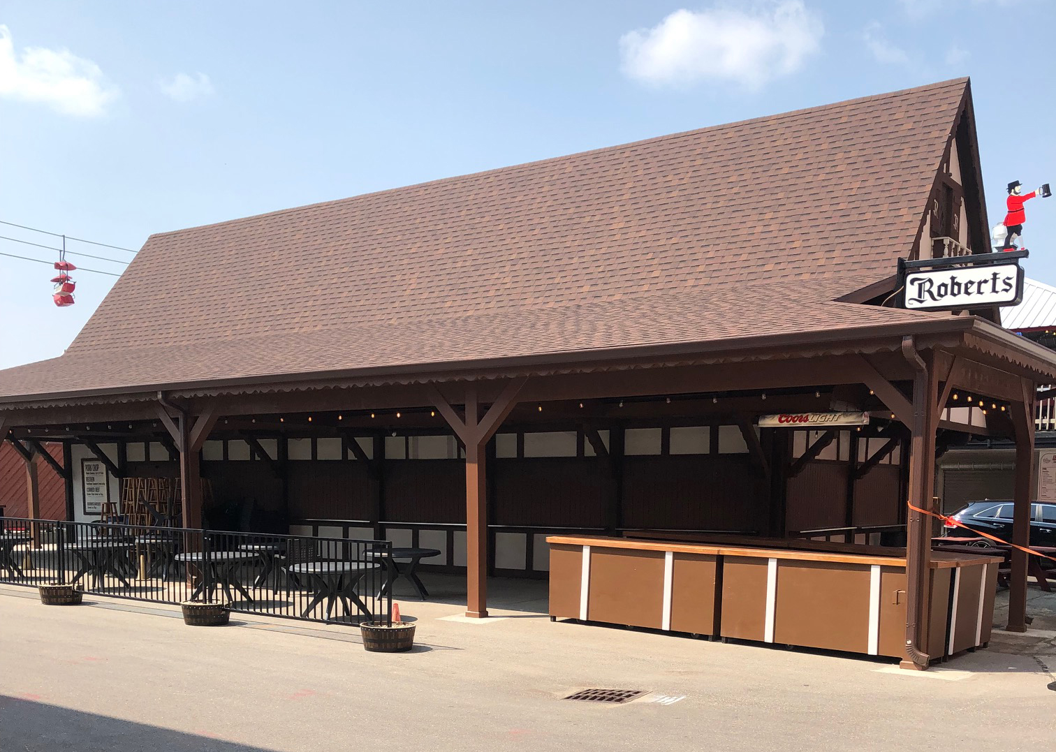 The Roberts stand at the Wisconsin State Fair in West Allis