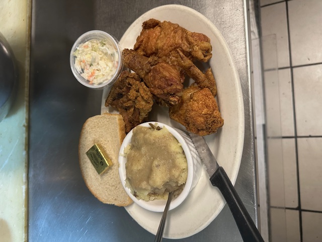 Broasted chicken
