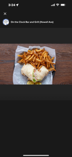 Chicken bacon ranch wrap